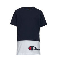Crewneck T-Shirt T-shirts Short-sleeved Sininen Champion