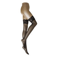 Ladies Stay Up, Vogue Silky Stay Up 20den Lingerie Pantyhose & Leggings Musta Vogue