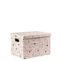 Folding Storage Box Contour Home Kids Decor Storage Punainen D By Deer, Done by Deer