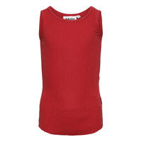 Roberta T-shirts Sleeveless Punainen Molo