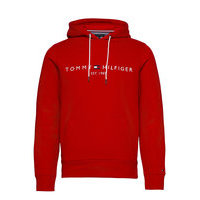 Tommy Logo Hoody Huppari Punainen Tommy Hilfiger