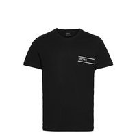 T-Shirt Rn 24 T-shirts Short-sleeved Musta BOSS