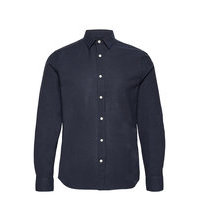 Stretch Oxford Slim Shirt Paita Rento Casual Sininen J. Lindeberg