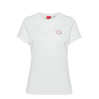 The Slim Tee_8 T-shirts & Tops Short-sleeved Valkoinen HUGO