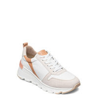 Woms Lace-Up Matalavartiset Sneakerit Tennarit Valkoinen Tamaris