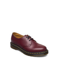 1461 Black Smooth Shoes Business Laced Shoes Punainen Dr. Martens