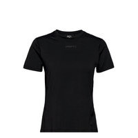 Adv Essence Ss Tee W T-shirts & Tops Short-sleeved Musta Craft