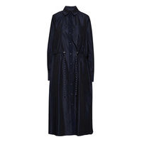 Calypso Coat Dress Dresses Shirt Dresses Sininen Second Female