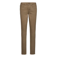 Lottecr Plain Twill - Coco Fit Skinny Farkut Ruskea Cream