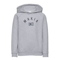 Brand Hooded Sweatshirt Huppari Harmaa Makia