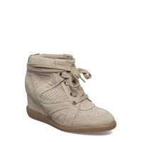 Vibe Shoes Boots Ankle Boots Ankle Boot - Heel Beige Pavement