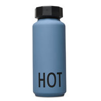 Thermo Bottle Color Home Meal Time Thermoses Sininen Design Letters