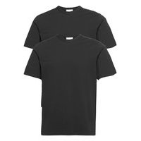 Allan 2-Pack T-Shirt T-shirts Short-sleeved Musta Wood Wood