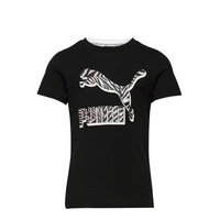 Classics Logo Tee G T-shirts Short-sleeved Musta PUMA