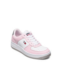 Wmns Tommy Jeans Basket Sneaker Matalavartiset Sneakerit Tennarit Vaaleanpunainen Tommy Hilfiger