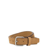 Slhhenrik Suede Belt B Accessories Belts Classic Belts Ruskea Selected Homme