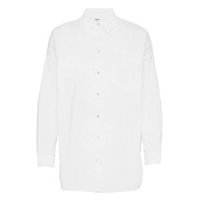 Objmacy L/S Classic Shirt A Tc2 Pitkähihainen Paita Valkoinen Object