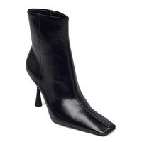 Mode Shoes Boots Ankle Boots Ankle Boot - Heel Musta Mango