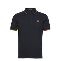 Twin Tipped Fp Shirt Polos Short-sleeved Sininen Fred Perry