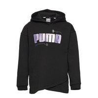 Alpha Elongated Hoodie Tr G Huppari Musta PUMA