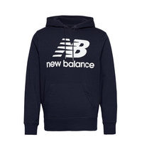 Nb Essentials Stacked Logo Po Hoodie Huppari Sininen New Balance