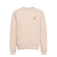 Essential Two Stripe Crewneck Svetari Collegepaita Beige Filling Pieces