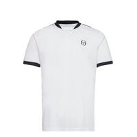 Club Tech T-Shirt T-shirts Short-sleeved Valkoinen Sergio Tacchini