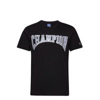 Crewneck T-Shirt T-shirts Short-sleeved Musta Champion
