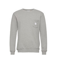 Square Pocket Sweatshirt Svetari Collegepaita Harmaa Makia