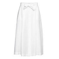 Alvina Skirt Polvipituinen Hame Valkoinen Filippa K