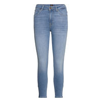 Scarlett High Zip Skinny Farkut Sininen Lee Jeans