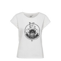 Crbeta T-Shirt T-shirts & Tops Short-sleeved Valkoinen Cream