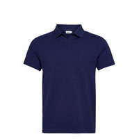 M. Lycra Polo T-Shirt Polos Short-sleeved Sininen Filippa K