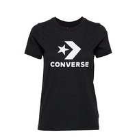 Converse Star Chevron Tee T-shirts & Tops Short-sleeved Musta Converse