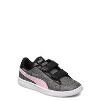 Puma Smash V2 Glitz Glam Jr Matalavartiset Sneakerit Tennarit Harmaa PUMA