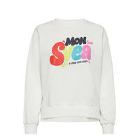 W. Mon Svea Crew Sweat Svetari Collegepaita Valkoinen Svea