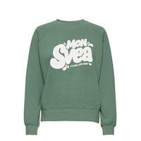 W. Mon Svea Crew Sweat Svetari Collegepaita Vihreä Svea