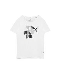 Graphic Tee B T-shirts Short-sleeved Valkoinen PUMA