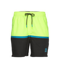 Colour Block Swim Uimashortsit Keltainen Superdry