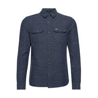 Indigo Nep Lumberjack Shirt Paita Rento Casual Sininen Superdry