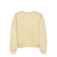 Basic Sweater Svetari Collegepaita Keltainen Gina Tricot