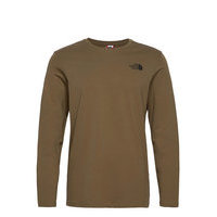 M L/S Easy Tee T-shirts Long-sleeved Vihreä The North Face