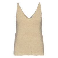 Ihcamas To2 T-shirts & Tops Knitted T-shirts/tops Beige ICHI