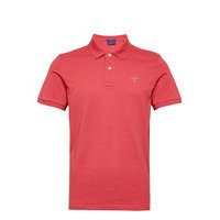 Original Pique Ss Rugger Polos Short-sleeved Punainen GANT