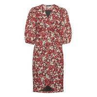 Slmelrose Wrap Dress Dresses Wrap Dresses Punainen Soaked In Luxury, Soaked in Luxury