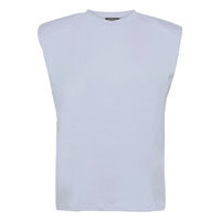 Sleryka Padded T-Shirt T-shirts & Tops Sleeveless Sininen Soaked In Luxury, Soaked in Luxury
