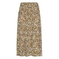 Slindiana Skirt Polvipituinen Hame Keltainen Soaked In Luxury, Soaked in Luxury