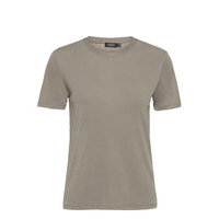Slcolumbine Crew-Neck T-Shirt Ss T-shirts & Tops Short-sleeved Vihreä Soaked In Luxury, Soaked in Luxury