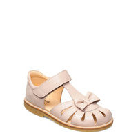 Sandals - Flat - Closed Toe - Shoes Summer Shoes Sandals Vaaleanpunainen ANGULUS