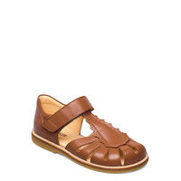 Sandals - Flat - Closed Toe - Shoes Summer Shoes Sandals Ruskea ANGULUS